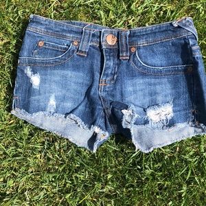 Jean shorts